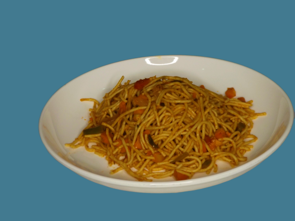 nigerian jollof spaghetti